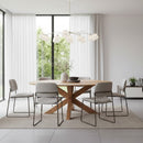 Hospitality furniture - Vintage Brown Wooden Dining Table - www.oroatrade.com