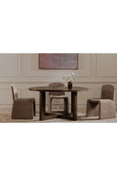 Oak Round Dining Table | Novi Living Joel