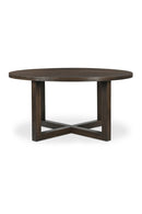 Oak Round Dining Table | Novi Living Joel