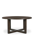 Oak Round Dining Table | Novi Living Joel | Oroa.com