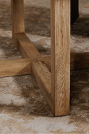 Oak Round Dining Table | Novi Living Joel