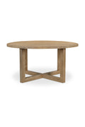 Oak Round Dining Table | Novi Living Joel