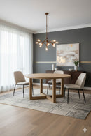 Oak Round Dining Table | Novi Living Joel
