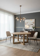 Oak Round Dining Table | Novi Living Joel | Oroa.com