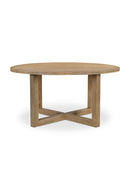 Oak Round Dining Table | Novi Living Joel