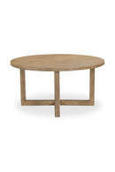 Oak Round Dining Table | Novi Living Joel