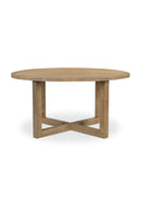 Oak Round Dining Table | Novi Living Joel | Oroa.com