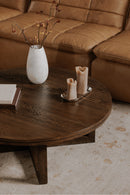 Oak Round Coffee Table | Novi Living Joel