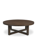 Oak Round Coffee Table | Novi Living Joel | Oroa.com