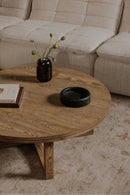 Oak Round Coffee Table | Novi Living Joel
