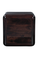 2-Drawer Brown Acacia Nightstand | Novi Living Rory | Oroatrade.com