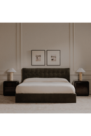 2-Drawer Brown Acacia Nightstand | Novi Living Rory | Oroatrade.com