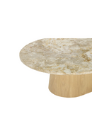 Wood Base Marble Coffee Table | Novi Living Carly | Oroatrade.com