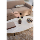 Beige Marble Coffee Table | Novi Living Winona