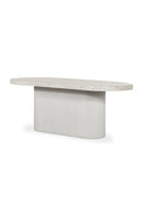 White Terrazzo Outdoor Dining Table | Novi Living Lyon | Oroa.com