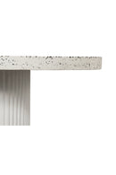 White Terrazzo Outdoor Dining Table | Novi Living Lyon | Oroa.com