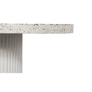 Hospitality furniture - White Terrazzo Outdoor Dining Table - www.oroatrade.com