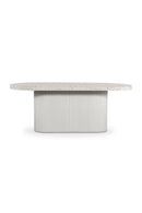 White Terrazzo Outdoor Dining Table | Novi Living Lyon | Oroa.com