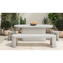 Hospitality furniture - White Terrazzo Outdoor Dining Table - www.oroatrade.com