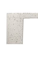 White Terrazzo Outdoor Bench | Novi Living Lyon | Oroa.com