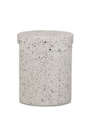 White Terrazzo Outdoor Stool | Novi Living Lyon | Oroa.com