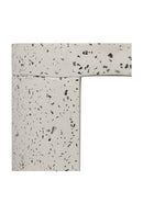 White Terrazzo Outdoor Stool | Novi Living Lyon | Oroa.com