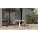 Hospitality furniture - White Terrazzo Outdoor Coffee Table - www.oroatrade.com