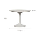 Hospitality furniture - White Terrazzo Outdoor Coffee Table - www.oroatrade.com