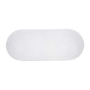Hospitality furniture - White Oval Outdoor Dining Table - www.oroatrade.com