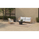 Hospitality furniture - Black Concrete Outdoor Coffee Table - www.oroatrade.com