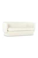 Hospitality furniture - White Modern Curved Sofa - www.oroatrade.com