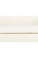 Hospitality furniture - White Modern Curved Sofa - www.oroatrade.com