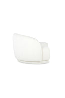Hospitality furniture - Curved Cream Boucle Sofa - www.oroatrade.com