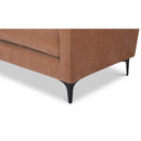 Angled Back Minimalist Sofa | Novi Living Paris