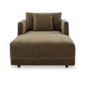 Boucle Belnd Chaise Lounge | Novi Living Bryn