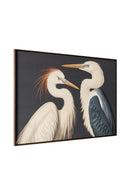 Contemporary Framed Acrylic Wall Art | Novi Living Two Cranes | Oroa.com
