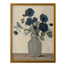 Blue Flowers Framed Painting | Novi Living Sentiment