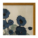 Blue Flowers Framed Painting | Novi Living Sentiment