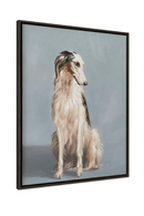 Daydreaming Dog Painting | Novi Living Blue | Oroatrade.com