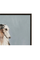 Daydreaming Dog Painting | Novi Living Blue | Oroa.com