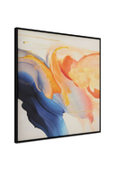 Hospitality furniture - Multicolored Framed Abstract Painting - www.oroatrade.com