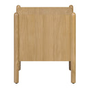 Oak Veneer 1-Drawer Nightstand | Novi Living Billy