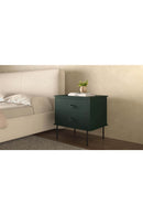 2-Drawer Wooden Nightstand | Novi Living Reagan | Oroa.com