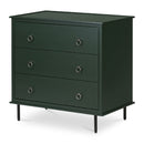 Green 3-Drawer Nightstand | Novi Living Reagan