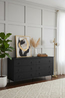 Contract furniture - 6-Drawer Wooden Dresser - www.oroatrade.com