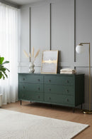 Contract furniture - 6-Drawer Wooden Dresser - www.oroatrade.com