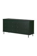 Contract furniture - 6-Drawer Wooden Dresser - www.oroatrade.com