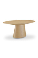 Oval Natural Oak Dining Table | Novi Living Otago | Oroa.com