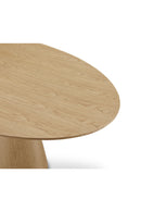 Oval Natural Oak Dining Table | Novi Living Otago | Oroa.com
