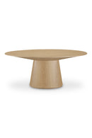 Oval Natural Oak Dining Table | Novi Living Otago | Oroa.com